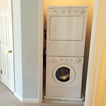 stackable washer and dryer